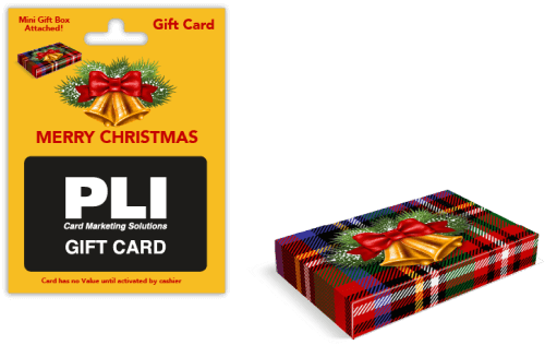 Gift and Loyalty 5 Carrier Merry Christmas Card Image