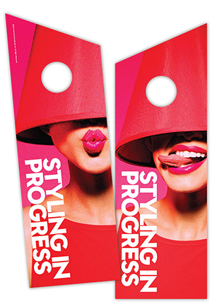 w hotels DND door hanger-plicards
