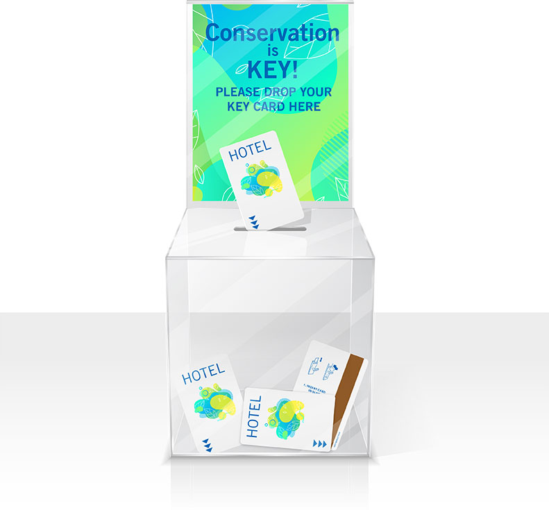 ez key card return box conservation-plicards