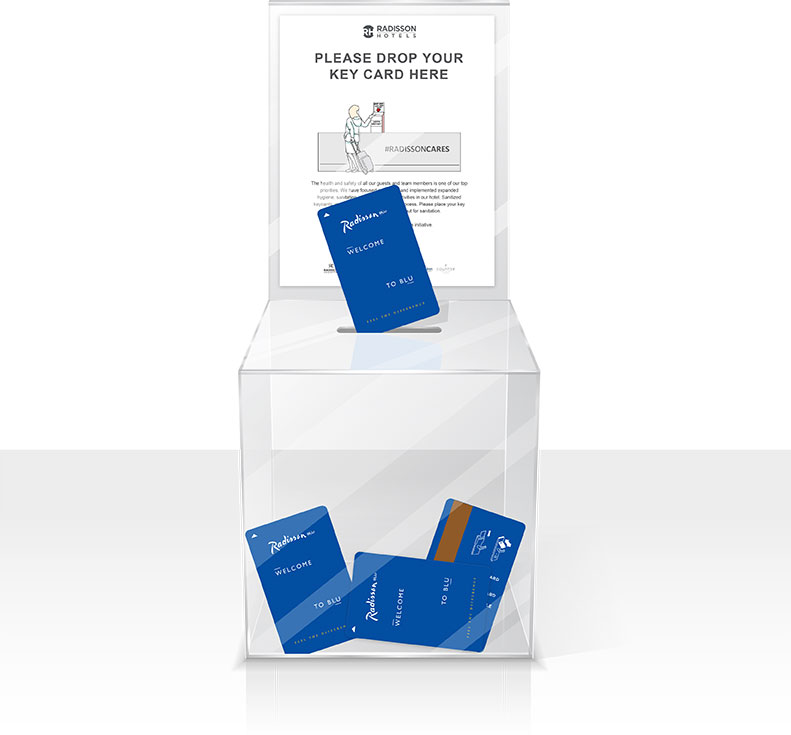 ez key card return box blu-plicards