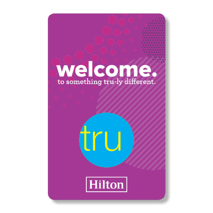 key card hilton tru-plicards
