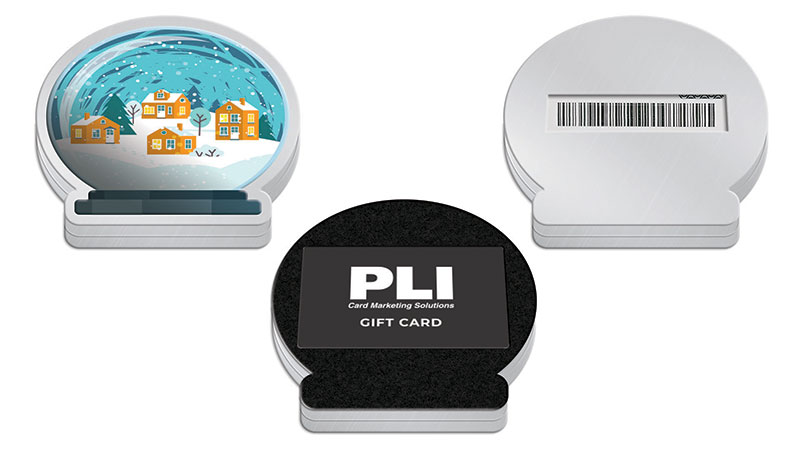 tin snowglobe-plicards