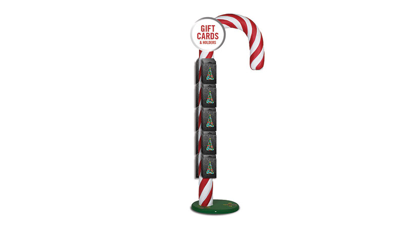 displays candycane-plicards