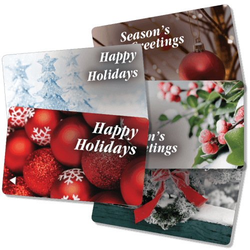 happy holidays mix-plicards