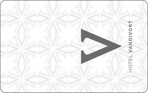 key and magstripe card hotel vandivort front two-plicards