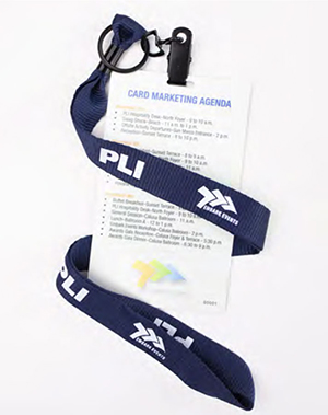 polyester lanyard-plicards
