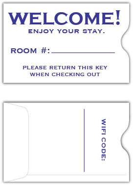 key card sleeve-plicards
