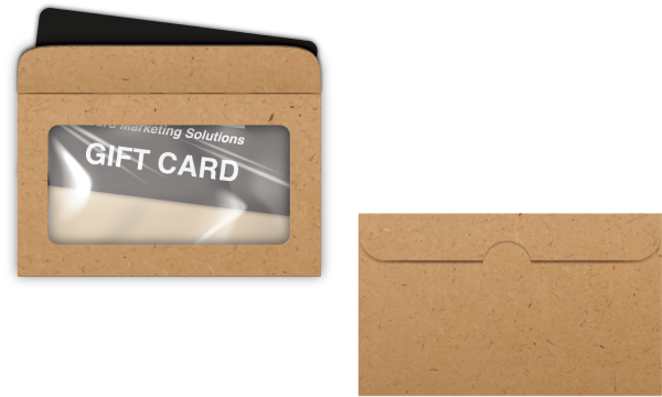Kraft Paper ENV-plicards