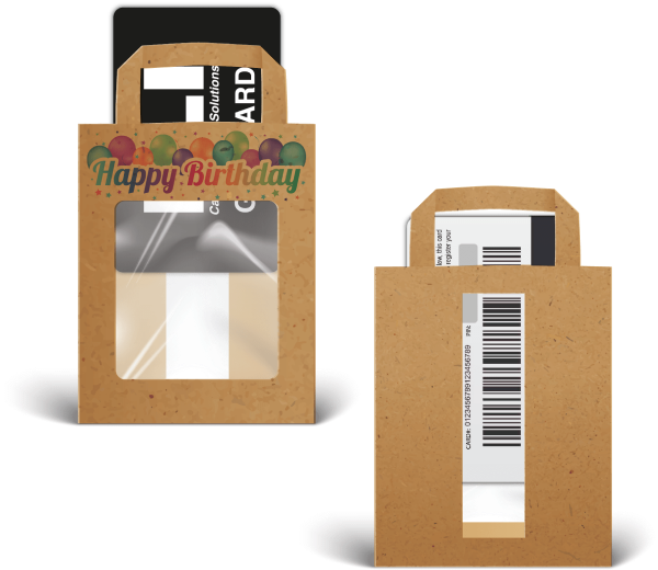Kraft Paper Happy birthday-plicards