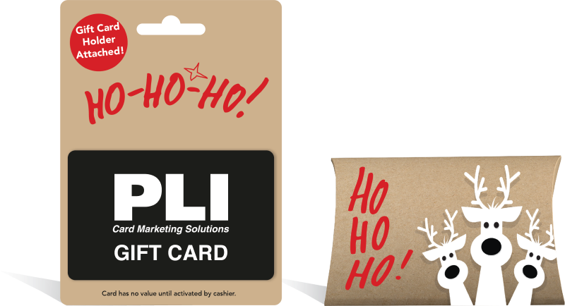 gift with purchase Ho-Ho-Ho-plicards