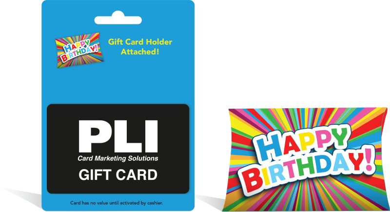gift with purchase Happy Birthday-plicards